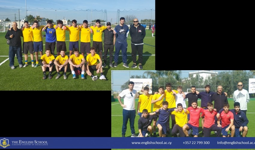 The English School Boys Shine in Nicosia Private Schools Futsal Tournament